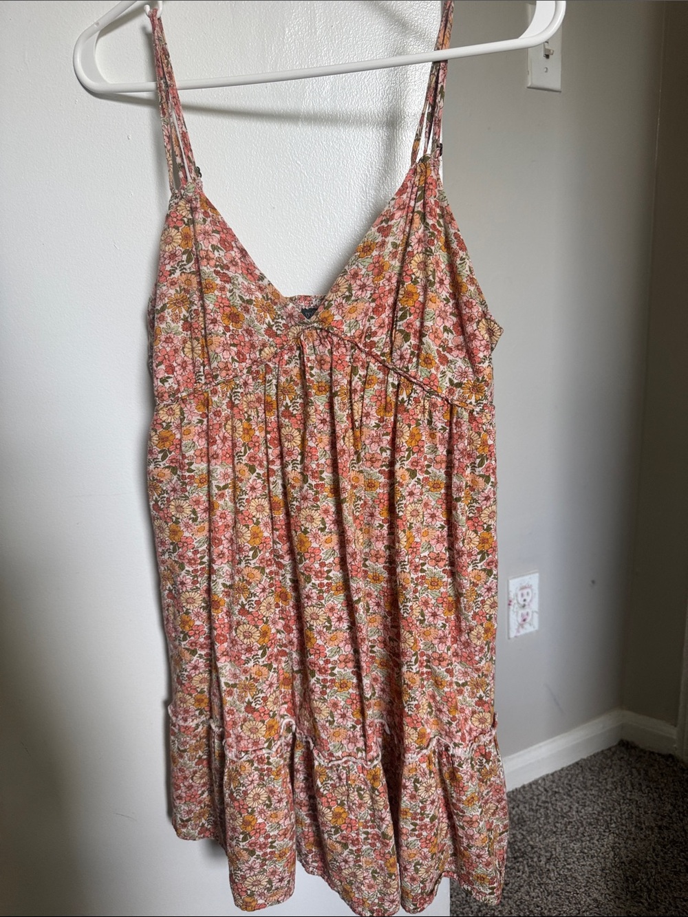 wild fable Pink Floral Mini Dress